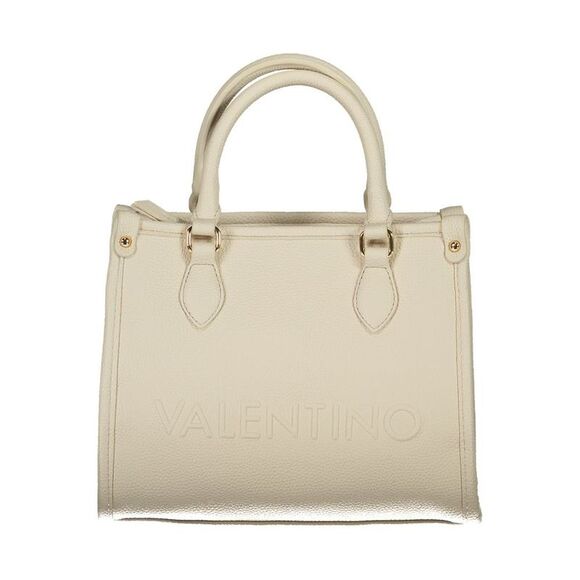 Mario Valentino Beige Polyurethane Women Women's Handbag